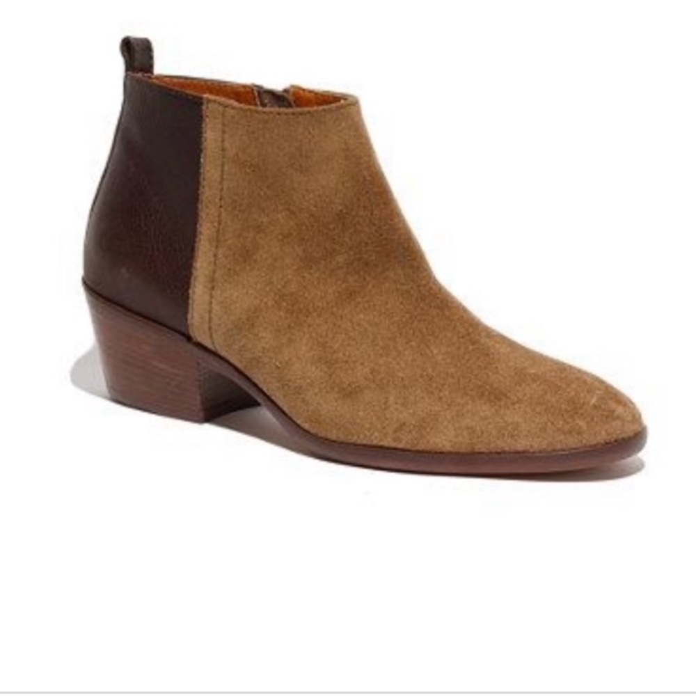 Madewell Charley Ankle Boots Cigar Size 8 - Picture 1 of 11